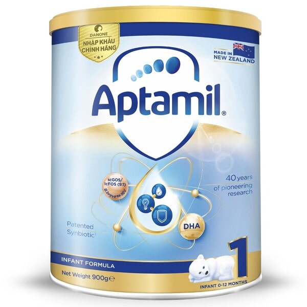 Aptamil là sản phẩm sữa rất được ưa chuộng tại thị trường Châu Âu