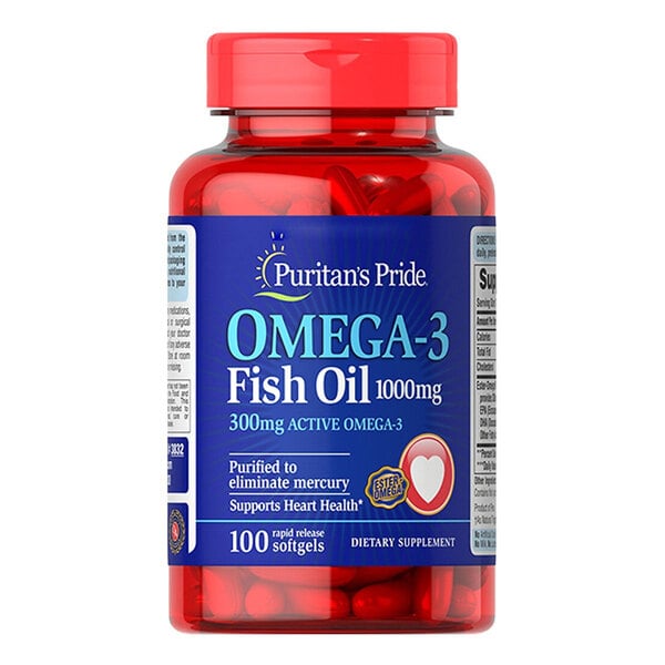 Dầu cá Omega 3 Fish Oil Puritan's Pride