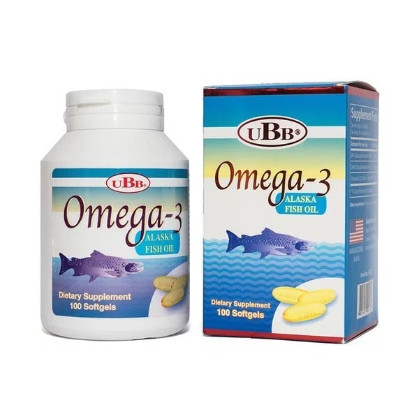 Dầu cá UBB® Omega 3 Alaska Fish Oil