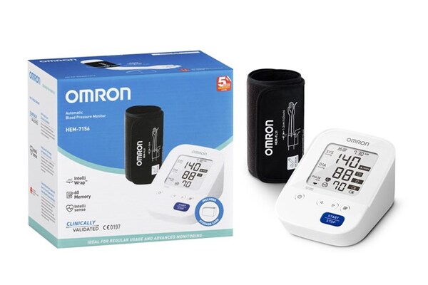 Máy đo huyết áp tự động Omron HEM-7156-A