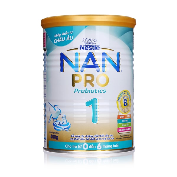 Sữa bột Nan Pro giàu Omega 3, Omega 6