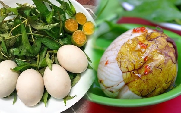 Trứng vịt lộn được xem là “món ăn quốc dân” bồi bổ sức khỏe